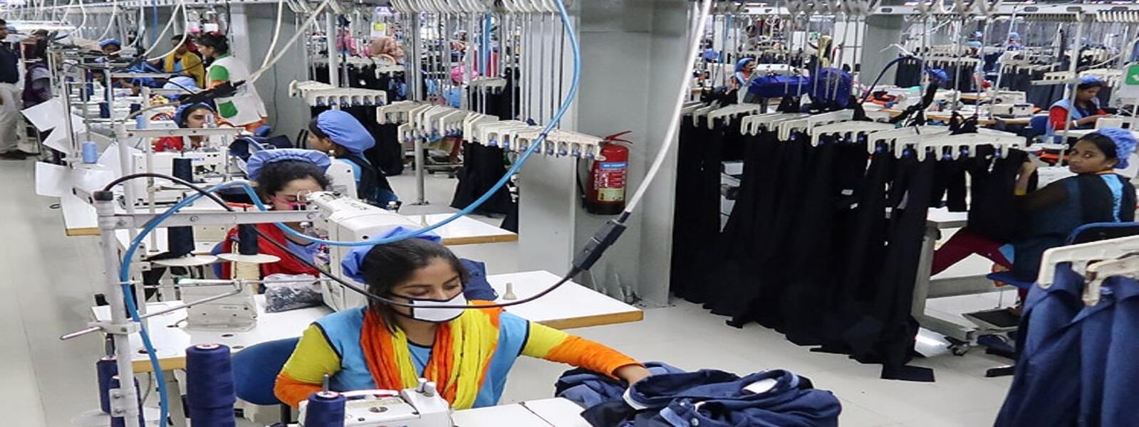 Textile and garments manufacturing unit